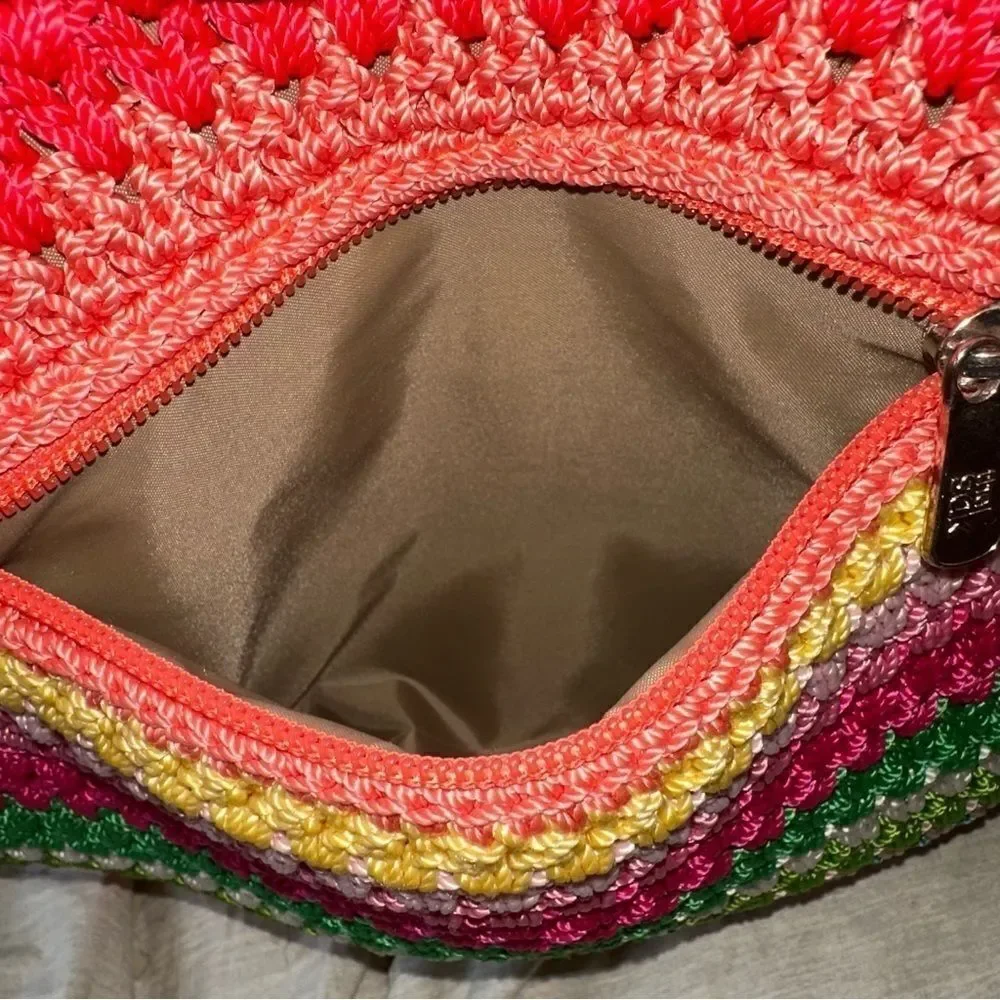 THE Sak multi color crotched hobo-boho tote bag